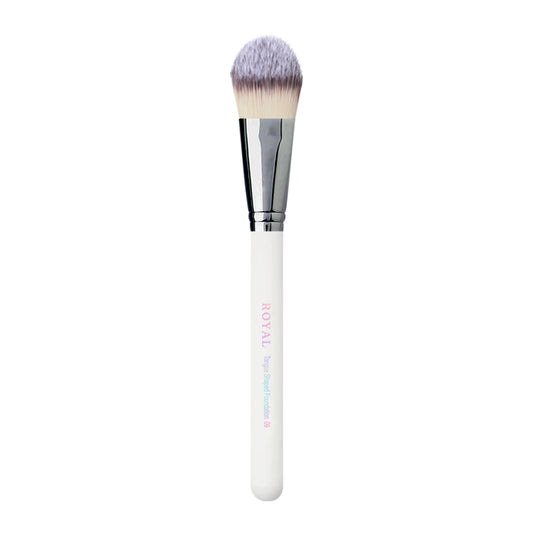 Tongue shaped foundation brush 09