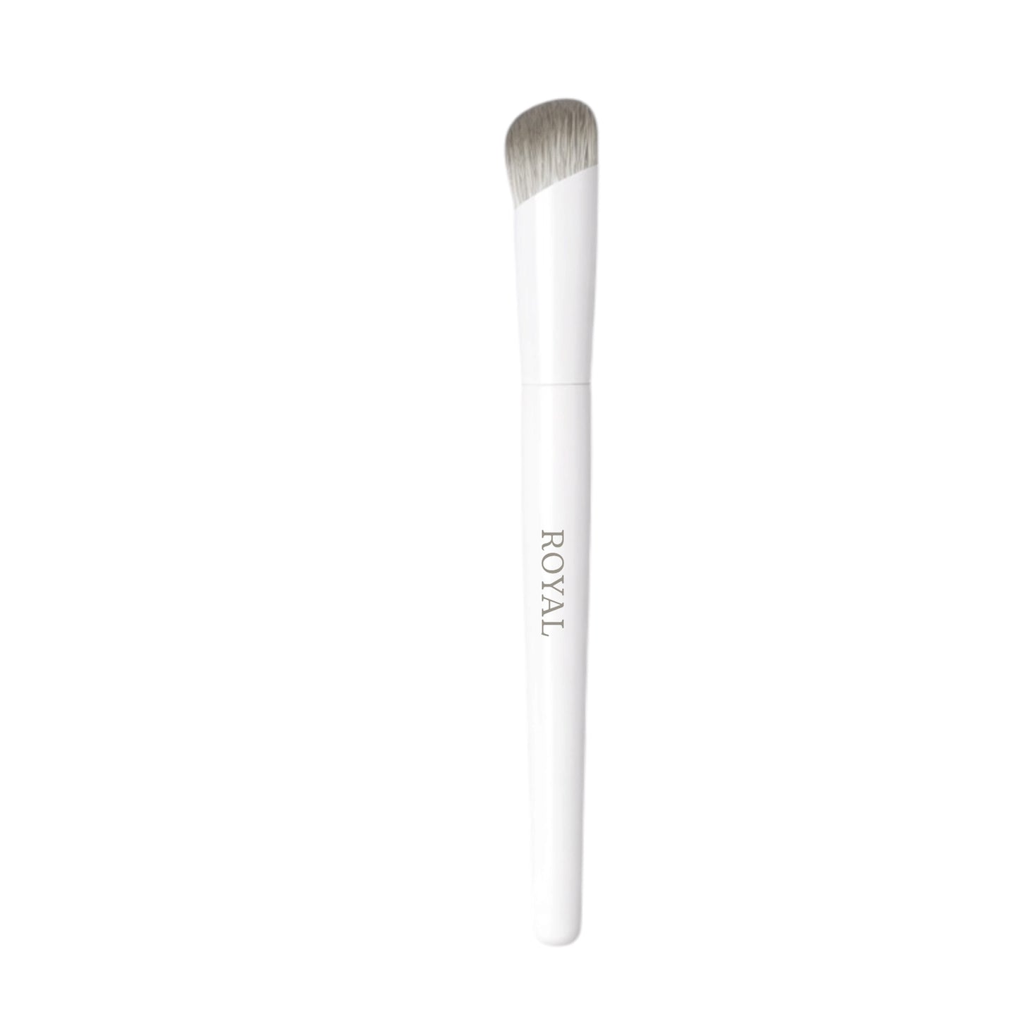 White precision concealer brush